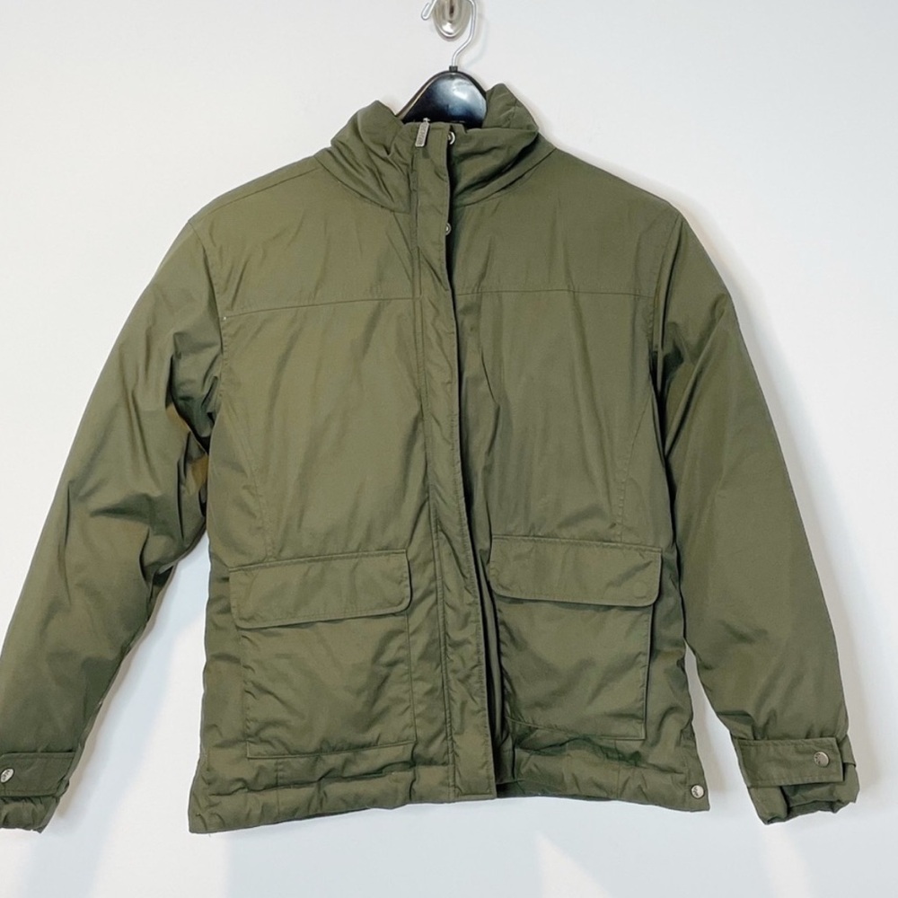 Olive Green Columbia Puffer Jacket